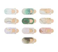 Gadpiparty Cache de Confidentialité Facile à Utiliser Lot de 10 Pièces en ABS, Design Ultra-Fin Marbré pour Protéger Vos Données Personnelles pour Webcam USB et Ordinateur Portable