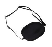 Gadpiparty Cache-œil Pirate Adulte en Soie, Masque Oculaire Unique Noir | Sangle Élastique Réglable, Léger et Bloque la Lumière, Usage Adulte, Rangement Facile