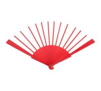 Gadpiparty Cadre d'éventail Vierge à décorer, Squelette d'éventail Pliable DIY de 23 cm avec 14 Baleines et poignée en Plastique, pour créer Vos Propres créations pour Les fêtes et Les