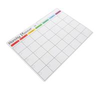 Gadpiparty Calendrier Magnétique Effaçable pour Réfrigérateur Tableau Blanc Aimanté Planificateur Mensuel To-do List Organisateur Famille