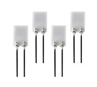 Gadpiparty Capteur de Point de Condensation 4 Pcs Faible Hystérésis D'humidité et Réponse Rapide, Plastique Noir, Modèle Dc 0.8 V, pour Test de Condensation Couleur Couleur Aléatoire
