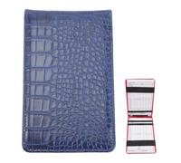 Gadpiparty Carnet de Score de Golf Élégant en Cuir PU Imperméable, Facile à Écrire, Design Simple et Bien Conçu Golfeurs et Leurs Amis Couleur Aléatoire