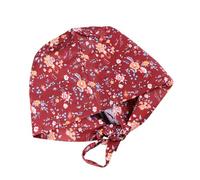 Gadpiparty Chapeau Imprimé, Bonnet Imprimé, Coton, Bleu, Respirant, Absorbant la Transpiration, Garde Les Cheveux Propres, pour Médecin, Salle D'opération Manuelle