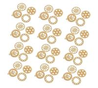 Gadpiparty Charms pour Steampunk Pendentifs Décoratifs Forme de Roue Dentée Accessoires DIY pour Colliers Bracelets Décorations Style Aléatoire