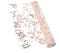 Gadpiparty Chemin de Table en Maille à Paillettes Métalliques Décoratif Bords Délicats pour Mariage et Fête de Noël, Matériau Mesh Fin et Résistant