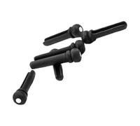 Gadpiparty Chevilles de Chevalet pour Guitare en Ébène, Lot de 6 Pièces Installation Simple, Accessoire Remplaçable pour Instruments à Cordes