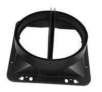 Gadpiparty Clapet Anti-retour Pour Hotte Cuisine Noir Valve De Ventilation Résistante Anti-refoulement Compatible Hotte Maison Et Restaurant Installation Facile Et Étanche