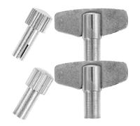 Gadpiparty e Remontage en Métal pour Horloge Ancienne, Remplacement Robuste et Résistant, Outil de Réparation pour Horloges Domestiques Argenté, 1 Set Solide