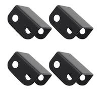 Gadpiparty Clips de Fixation Support Solide en Métal Lot de 4 pour Ventilateur de Refroidissement 12-14cm pour Dissipateur Thermique de Carte Graphique, pour Fête Estivale et Bricolage