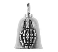 Gadpiparty Cloche Vintage Petite Acier Poli Pendentif Déco Diy Grelot et pour Bricolage et Accessoire Mode Punk