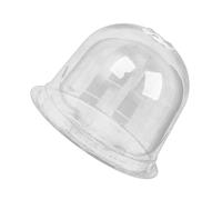 Gadpiparty Cloches de Jardin Transparentes Réutilisables pour Protection de Plantes, Mini Dôme en PVC, Usage Intérieur et Extérieur, Protège du Gel Froid, Dôme Léger et Solide pour Semis