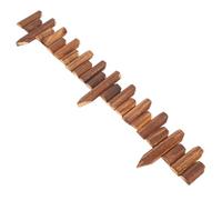 Gadpiparty Clôture Bois Traité Anti-Corrosion pour Jardin Bordure de Pelouse Décorative et Protection des Plates-Bandes Clôture Paysagère Multi-usages pour Parterres et Potagers