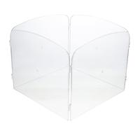 Gadpiparty Clôture Pliable pour Hamster et Petits Animaux Parc de Protection 4 Panneaux Surface Lisse sans Bavures Adaptée aux Cochons d'Inde Gerbilles Lapins et Reptiles Maison