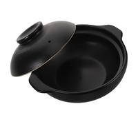 Gadpiparty Cocotte en céramique argile 600ML, marmite à riz style classique, pot coréen pour cuisine et restauration, préserve