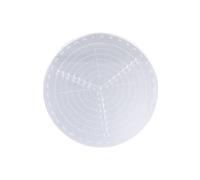 Gadpiparty Compas de Menuiserie Acrylique pour Tourneur sur Bois Lecture Claire et Mesure Précise des Cercles, Outil de Centrage pour Artisanat sur Rondins