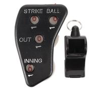 Gadpiparty Compteur de Baseball Portable et Réutilisable Sifflet en Plastique Léger, Accessoire Sport pour Arbitres Lors des Matchs de Baseball
