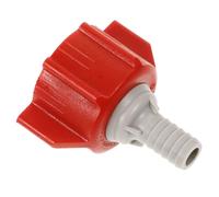 Gadpiparty Connecteur Bib Réutilisable en Plastique Rouge pour Machine à Eau Gazeuse, Adaptateur Pratique pour Fontaine à Boisson, Compatible Réservoirs Bib, 1 Pièce