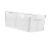 Gadpiparty Conteneur De Rangement Pour Réfrigérateur Boîte Organiseur De Condiments Avec Compartiments Amovibles Boîte De Conservation Rangement Pour Aliments Et Épices Cases