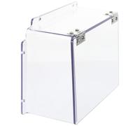 Gadpiparty Coque de sonnette étanche avec languette de verrouillage à rabat droit et joint pour carte à puce extérieure contrôle d'accès protection de serrure de porte -