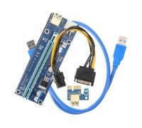 Gadpiparty Cordon Alimentation pour Ordinateur Adaptateur Secteur Pcie Rallonge Renforcée pour Carte Adaptateur Cordon Alimentation pour Moniteur Rallonges pour PC