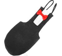 Gadpiparty Couche-Combinaison de Vol pour Oiseaux Noirs, Réutilisable en Tissu Coton, Facile à Mettre et Enlever, pour Petits Perroquets et Calopsittes la Maison ou Dehors