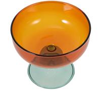 Gadpiparty Coupe à Dessert Facile à Utiliser et Pratique en Verre Multicolore, Bol Créative Design Simple et Élégant pour Restaurants et Maisons