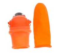 Gadpiparty Coupe-Pouce en Silicone Et Protège-Doigt pour Jardinage, Récolte De Fruits Et Légumes, Grand Format Couteau Plat, Outil Portable De Cueillette pour Fraises, Raisins Et Plantes, Pratique