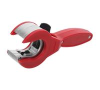 Gadpiparty Coupe-tube à Cliquet Manuel Rouge pour Tubes 8-29 Mm en Pvc et Caoutchouc, Outil de Coupe Rapide et Précis pour Tuyaux D'arrosage, Usage Industriel et Bricolage Plomberie