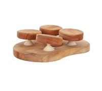 Gadpiparty Coussin Bois Sauna Multifonction pour Dossier et Lombaire Support Ergonomique Chauffant pour Hiver Appui-Dos Contourné pour Repos et Relaxation Hammam