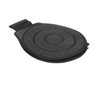 Gadpiparty Coussin Pivotant Pour Siège Auto Conducteur 360° Antidérapant Portable Noir Double Anneau Adapté Voiture Bureau Maison