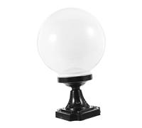 Gadpiparty Couvercle de Luminaire à Globe pour Applique Murale, Kit de Protection Légère en Acrylique et Aluminium, pour Luminaire Extérieur