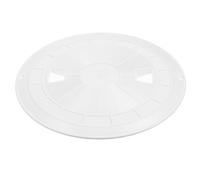 Gadpiparty Couvercle D'écumoire Rond en Abs Blanc pour Piscine Enterrée, Accessoire de Remplacement Résistant et Prévention des Débris, Compatible Sp10711 Sp10712s