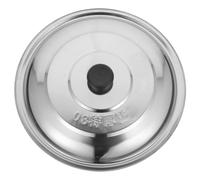 Gadpiparty Couvercle Pot Acier Inoxydable Multi-fonction avec Joint Étanche et Poignée Anti-chaleur pour Usage Domestique Accessoire Cuisine Polyvalent