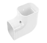 Gadpiparty Couvercle Pvc Pour Conduits De Climatisation Central Et Facile à Installer Avec Coude Plat Accessoire Pour Dissimulation De Câblage