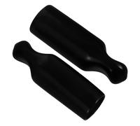 Gadpiparty Couvercles de Protection Noirs en Plastique pour Robinet à Bière, Lot de 2 Bouchons Réutilisables pour Protéger et Garder Propre Votre Tireuse à Bière