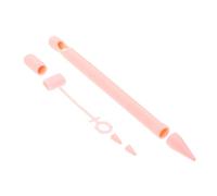 Gadpiparty Couverture De Plume De Pomme Étui en Silicone pour Stylet Protecteurs De Stylet Étui à en Silicone Support Gel De Silice Rose Écriture Deuxième Génération