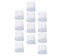 Gadpiparty Couvre-talons hauts antidérapants en PVC lot de 12, taille M, protège-talons pour chaussures à talons, réduit le bruit de pas, pour cérémonies de remise de diplômes et usage
