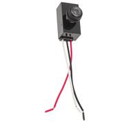 Gadpiparty Crépusculaire Câblé pour Éclairage Extérieur - Capteur à Photoélectrique en Plastique - Interrupteur Automatique Jour/Nuit - Commande D’Éclairage Public et Jardin - Protection