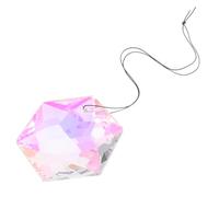 Gadpiparty Crystal Hanging Sun Catcher Prism Weather-Resistant Window Ornament for Balcony Garden and Indoor Decoration Brightens Spaces with Rainbow Light Effects