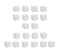 Gadpiparty Cube de Calcium pour Tortues Aquatiques et Terrestres, Minéral Naturel Blanc, Facile à Décomposer, Ne Pollue Pas l'eau, pour Aquarium, Pack de 24 Pièces