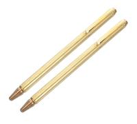 Gadpiparty de Sourcier Longues Lot de 2 Portable en Cuivre Lisse, Divinatoires Jaunes pour Détection Extérieure