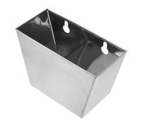 Gadpiparty Décapsuleur Mural en Acier Inoxydable, Récupérateur de Capsules Argenté avec Orifices de Drainage, pour Bar et Fêtes