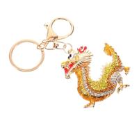 Gadpiparty décor suspendu en forme de dragon porte-clés dragon du nouvel an chinois sacs d'ornement Noël pendentif suspendu pour pendentif à main dragon la modélisation décorer Chine