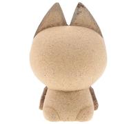 Gadpiparty Décoration de chat en bois massif brut pour décoration de maison et de magasin, kit créatif et charmant pour les amis qui aiment les travaux manuels sur bois