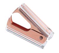 Gadpiparty dégrafeur the office merchandise bureautique fourniture agrafeuse cloueuse bureau des agrafeuses classe dégrafeuse à usage intensif outil de dégrafage ergonomique Métal Rose Gold