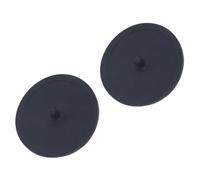 Gadpiparty Disque de Rétrolavage Accessoire de Nettoyage 2 Pièces en Caoutchouc Noir Facile à Nettoyer pour Machine à Expresso et Machine à Café pour Entretien