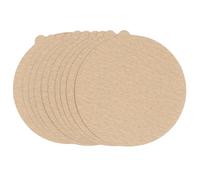 Gadpiparty Disques de Ponçage Ronds 150 MM Grain 180 Feuilles Abrasives Autocollantes 10 Pièces Papier de Verre pour Polissage Bois et Métal Compatibles Ponceuses 150 MM Usage