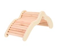 Gadpiparty Échelle Bois pour Rongeurs Petits Animaux Pont de Jeu pour Hamsters et Gerbilles Exercice pour Coordination et Équilibre Accessoire Amusant et Sûr