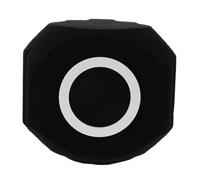 Gadpiparty Écran de Protection pour Micro de Studio D'enregistrement, Écran D'isolation du Microphone D'enregistrement, Boule D'isolation, Noir, Plastique, Mousse et Tissu, Réduit le Bruit,