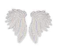 Gadpiparty Écusson Brodé Aile à Coudre pour Vêtements Décoration et Facile à Fixer Accessoire pour Costumes et Cosplay Patchs Appliqués Raffinés et Résistants